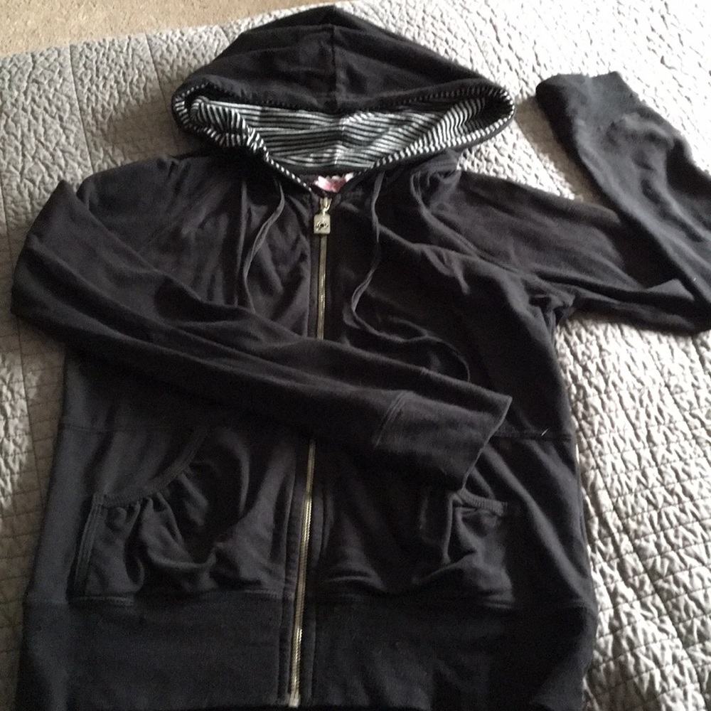 Pink Lotus for Nordstrom zip hoodie